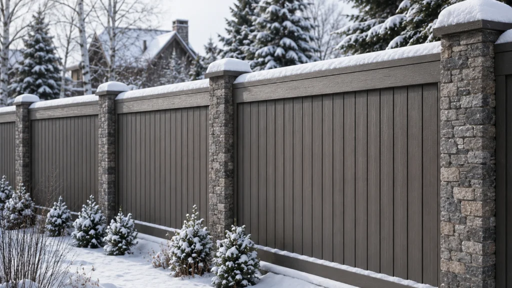 Low Maintenance Fence Ideas for Canadian Winters