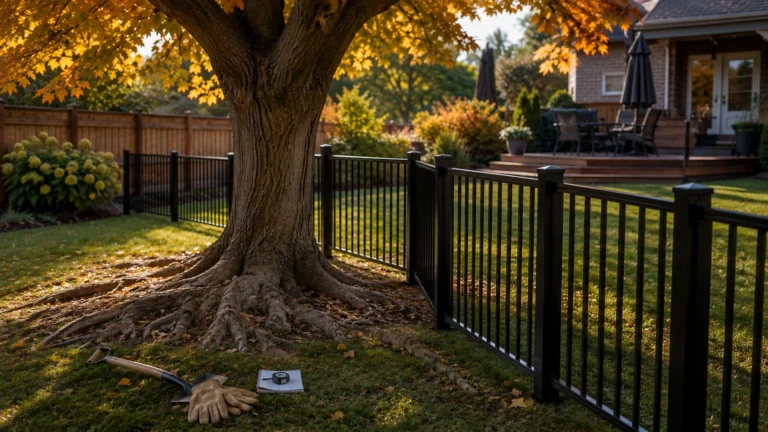 How to Install a Fence Post Near Tree Roots Without Damaging the Tree or the Foundation
