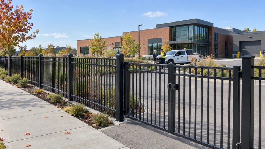 Steel Fencing and LEED Certification: How Recycled Content and Regional Manufacturing Can Support Points on Canadian Commercial Projects
