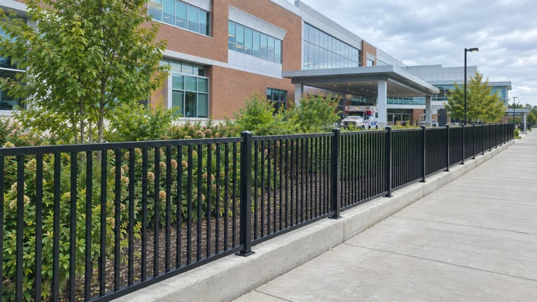 Specifying Steel Fencing for Hospital and Healthcare Campus Perimeters in Canada