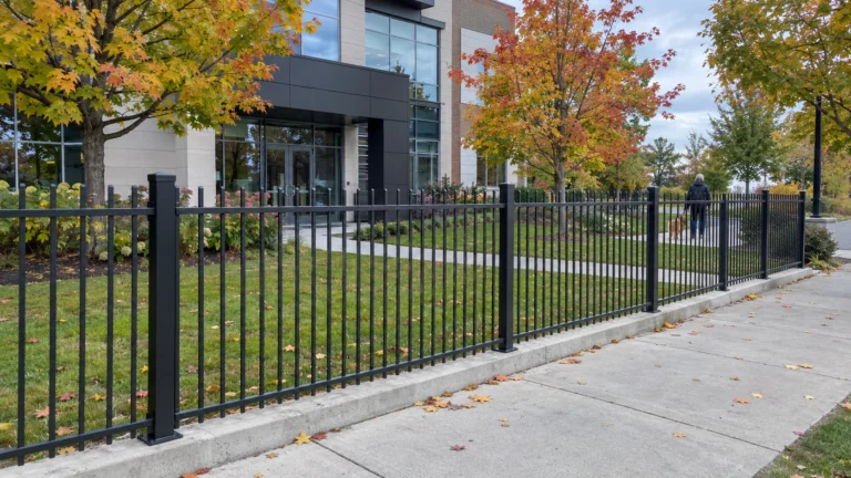 CPTED-Compliant Fence Design: How Ornamental Steel Fencing Supports Site Plan Approval in Canadian Municipalities